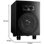 Adam Audio SUB8 8 Inch Studio Subwoofer Adam Audio SUB8 8 Inch Studio Subwoofer