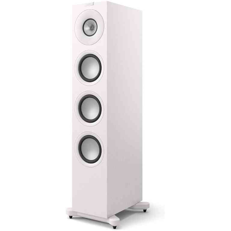KEF Q11 Meta HiFi Floorstanding Speakers Pair - Satin White