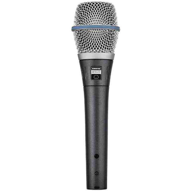 Shure BETA 87C Handheld Condenser Vocal Microphone Cardioid