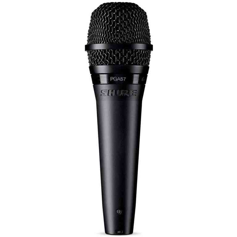 Shure PGA57-XLR Dynamic Instrument Microphone - Snare and Amp Mic with XLR Cable