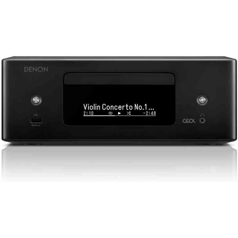 Denon RCDN12DABBKE2 Mini Hi-Fi Audio System Black