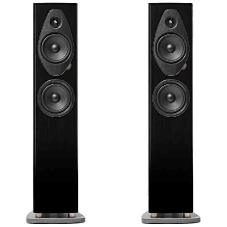 Sonus Faber Sonetto III G2 Floorstanding Speaker Black DIF433BFI