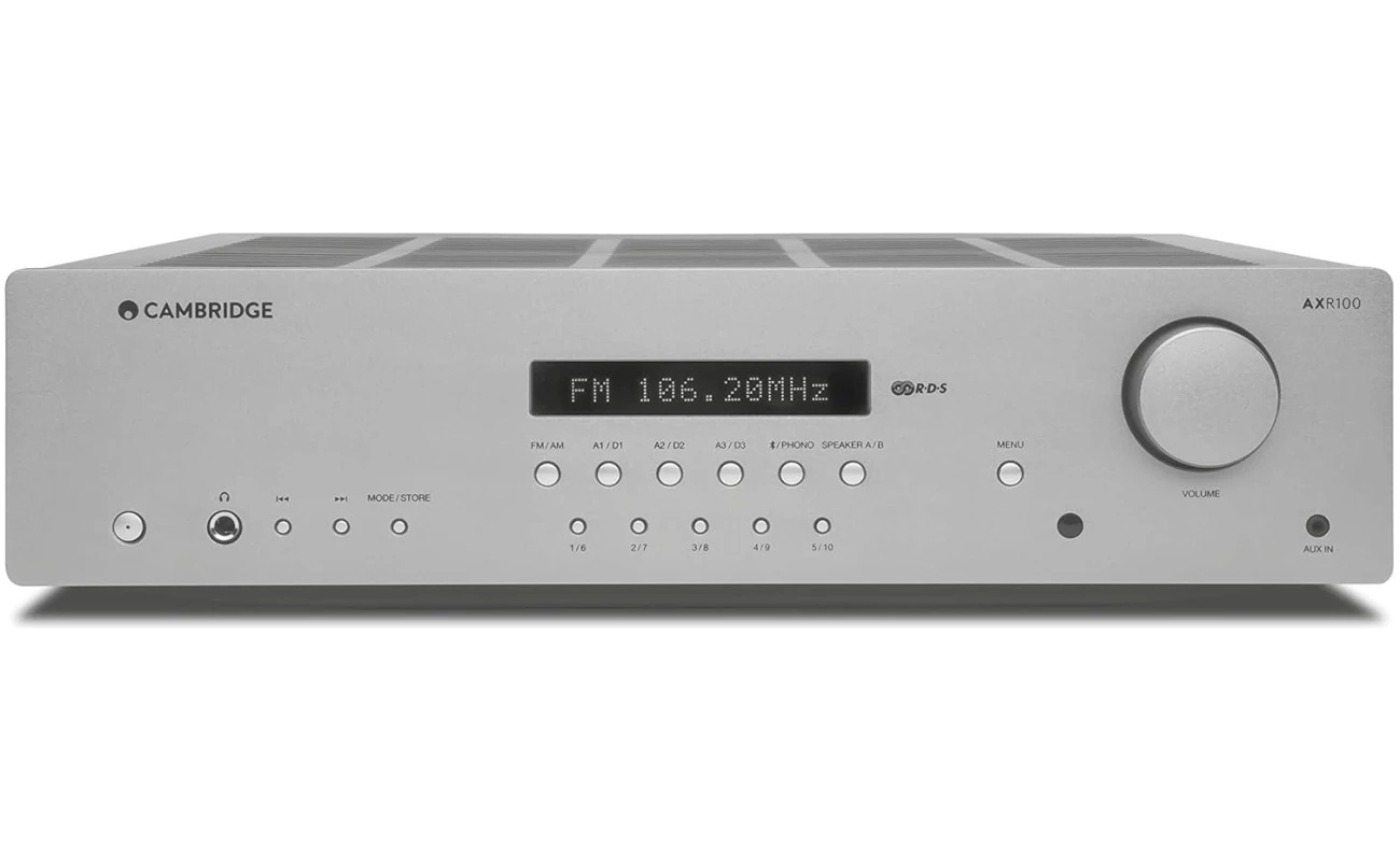 Cambridge Audio AXR100 Stereo Receiver FM AM High Power Integrated Amp