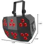 Chauvet DJ Wash FX 2 Wide Coverage LED Wash Fixture for DJs and Stage Lighting