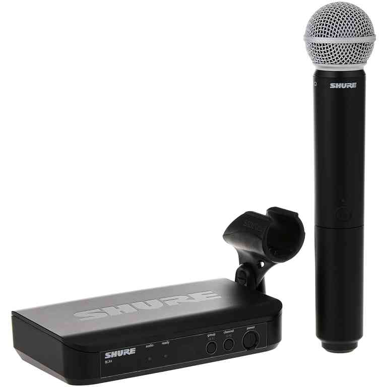 Shure BLX24RUK/SM58-H8E BLX24R Vocal System with SM58 Mic