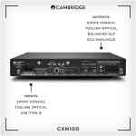 Cambridge Audio CXN100 Network Streamer - Lunar Grey