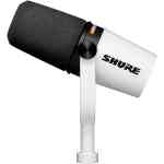 Shure MV7+-W XLR USB Speech Microphone White Podcast and Streaming Studio Mic
