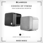 Cambridge Audio Minx Min12 High Gloss Black Compact Satellite Speaker