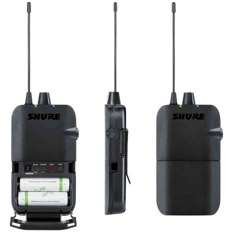 Shure P3R K12 PSM300 Professional Bodypack Receiver Wireless In-Ear Monitor