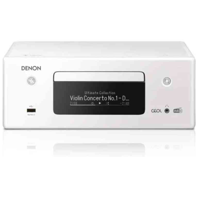 Denon RCDN11DABWTE2 Compact Mini Hi-Fi System White