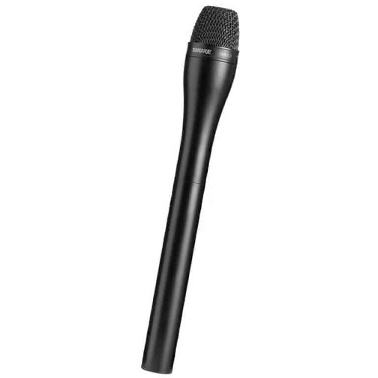 Shure SM63LB Omnidirectional Dynamic Microphone with Extended Handle (Black)