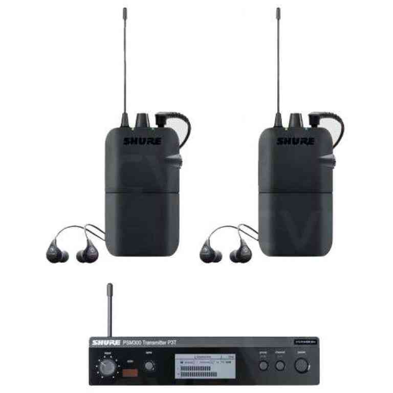 Shure P3TR112TW-K3E PSM300 Twinpack