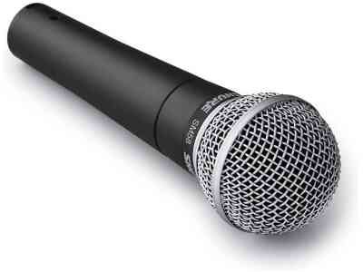 Shure SM58-LCE Professional XLR Dynamic Vocal Microphone