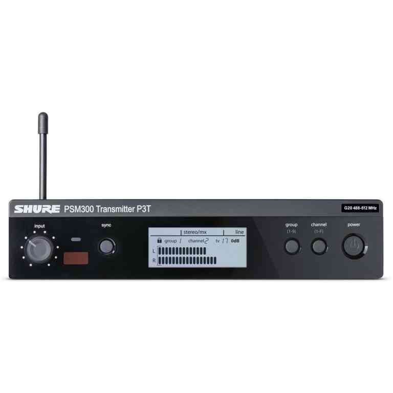 Shure P3T=-H20 Wireless Transmitter