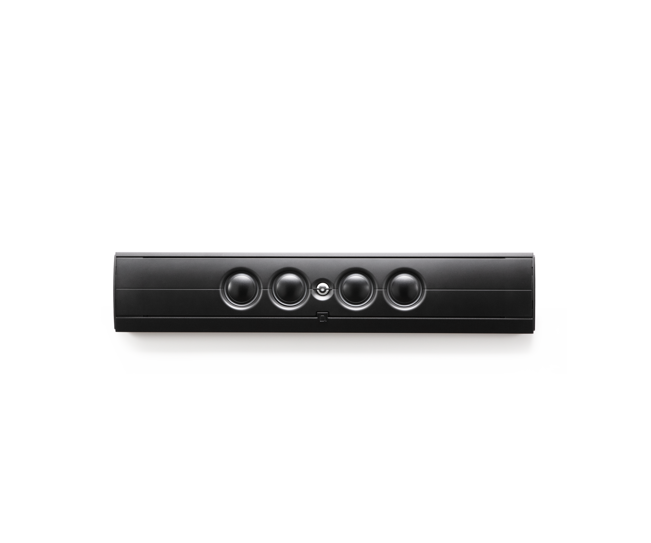 Definitive Technology MYTHOSLCR65BK Mythos Ultra-Slim Passive Soundbar for 65″ TVs