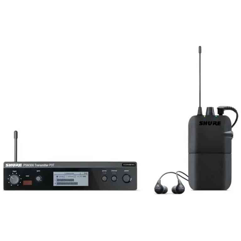 Shure P3TR112GR-K12 PSM 300 Wireless In-Ear Monitoring Set with SE112 Earphones