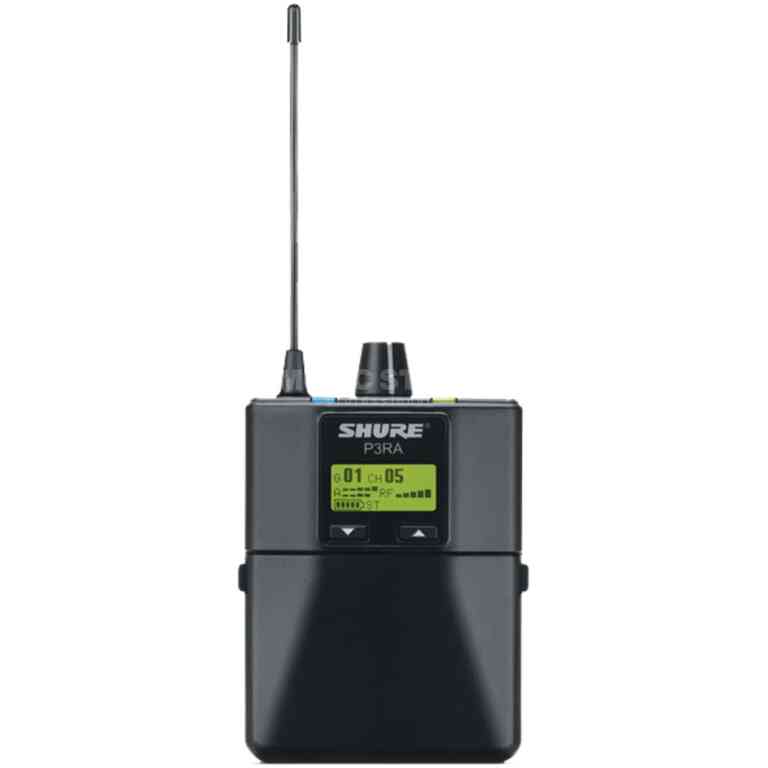 Shure P3RA=-K12 Premium Wireless Bodypack Receiver