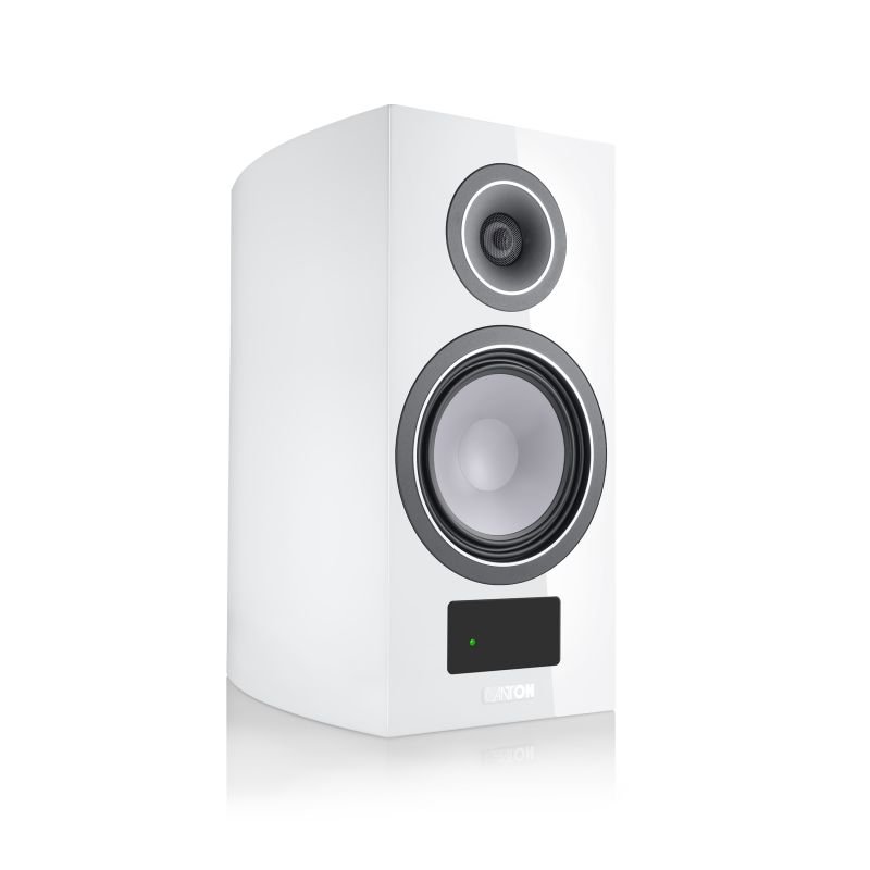 Canton Smart Vento 3 S2 Bookshelf Speakers Pair - White High-Gloss