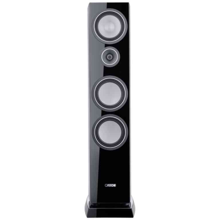 Canton Vento 80 Floorstanding Speakers Pair - Black High-Gloss