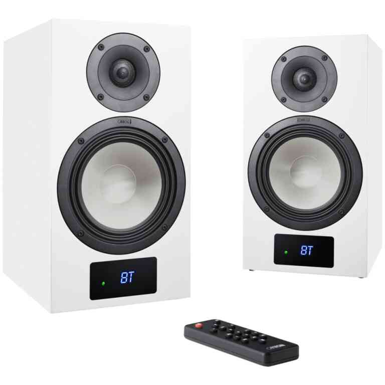 Canton Smart GLE 3 S2 Bookshelf Speakers Pair - White