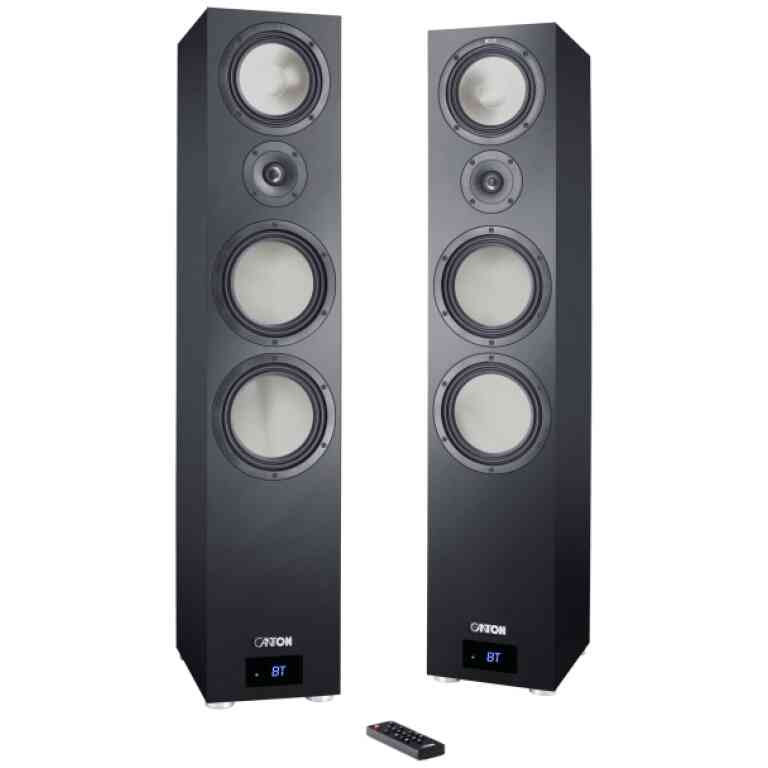 Canton Smart GLE 9 S2 Floorstanding Speakers Pair - Black