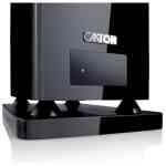 Canton Smart Townus 8 Floorstanding Speakers Pair - Black High-Gloss