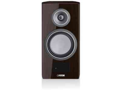 Canton Smart Vento 3 S2 Bookshelf Speakers Pair - Walnut Dark High-Gloss