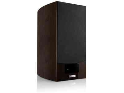 Canton Smart Vento 3 S2 Bookshelf Speakers Pair - Walnut Dark High-Gloss