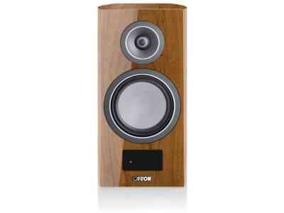 Canton Smart Vento 3 S2 Bookshelf Speakers Pair - Walnut High-Gloss