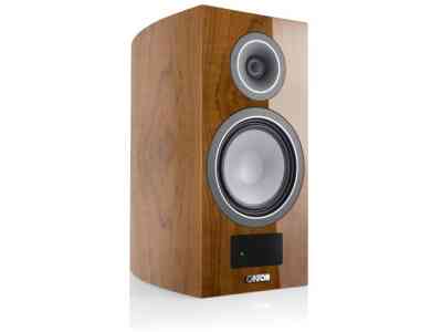 Canton Smart Vento 3 S2 Bookshelf Speakers Pair - Walnut High-Gloss