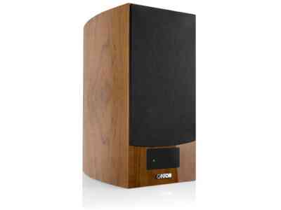 Canton Smart Vento 3 S2 Bookshelf Speakers Pair - Walnut High-Gloss