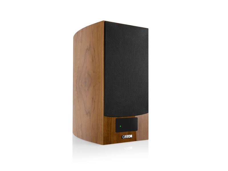 Canton Smart Vento 3 S2 Bookshelf Speakers Pair - Walnut High-Gloss