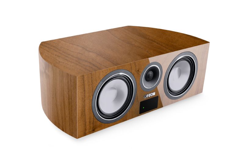 Canton Smart Vento 5 S2 Active Wireless Center Speaker - Walnut High-Gloss