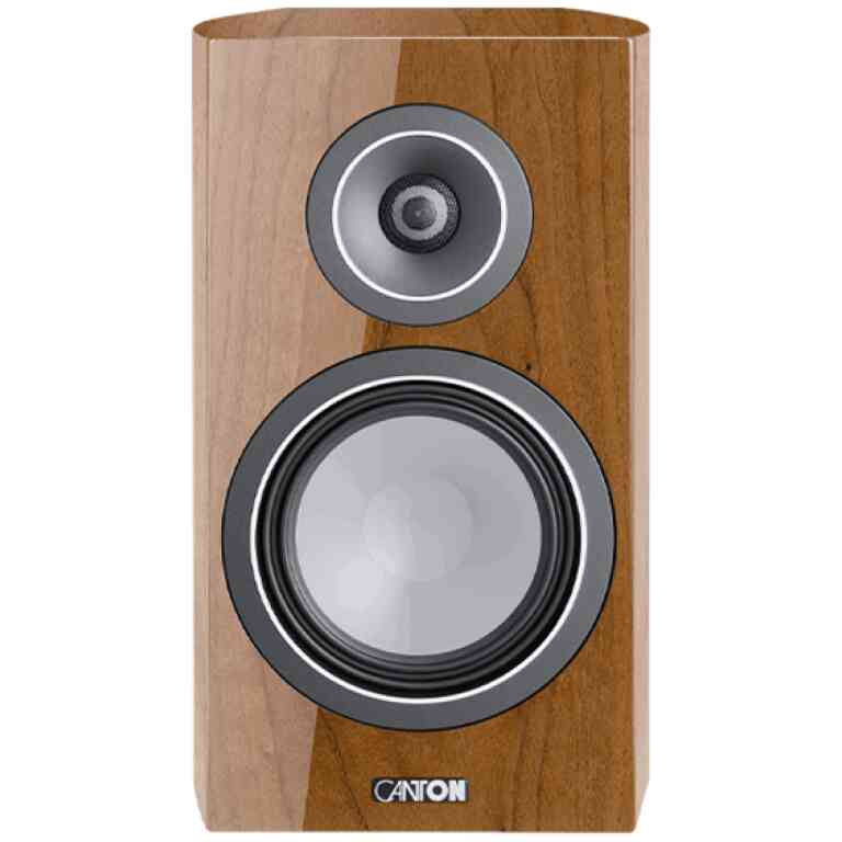 Canton Vento 30 Bookshelf Speakers Pair - Walnut High-Gloss