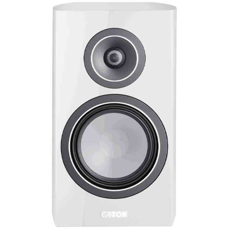 Canton Vento 30 Bookshelf Speakers Pair  - White High-Gloss