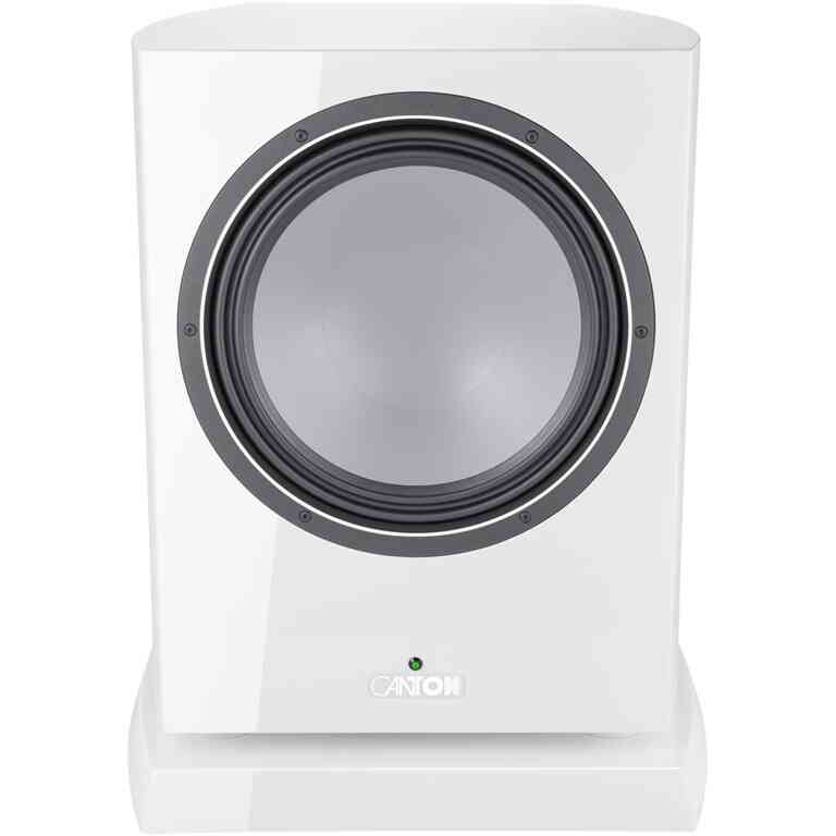 Canton Vento Sub 12 Active Subwoofer - White High Gloss