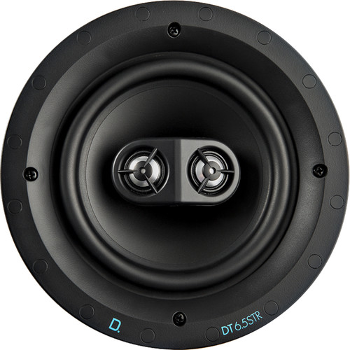 Definitive Technology DT 6.5STR DT Custom Install Series Round 6.5″ Single Stereo In-Ceiling Speaker