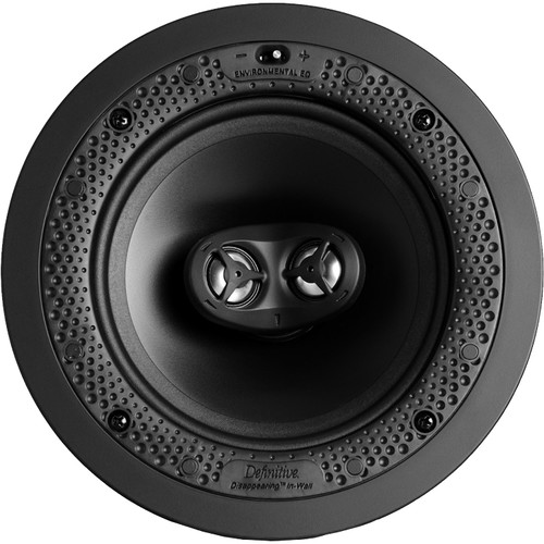 Definitive Technology DI 6.5STR Disappearing Series Round Stereo 6.5″ In-Wall Speaker