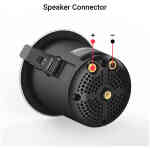 Arylic 3" 60W Coaxial HD In-ceiling Speaker with Silver Grill