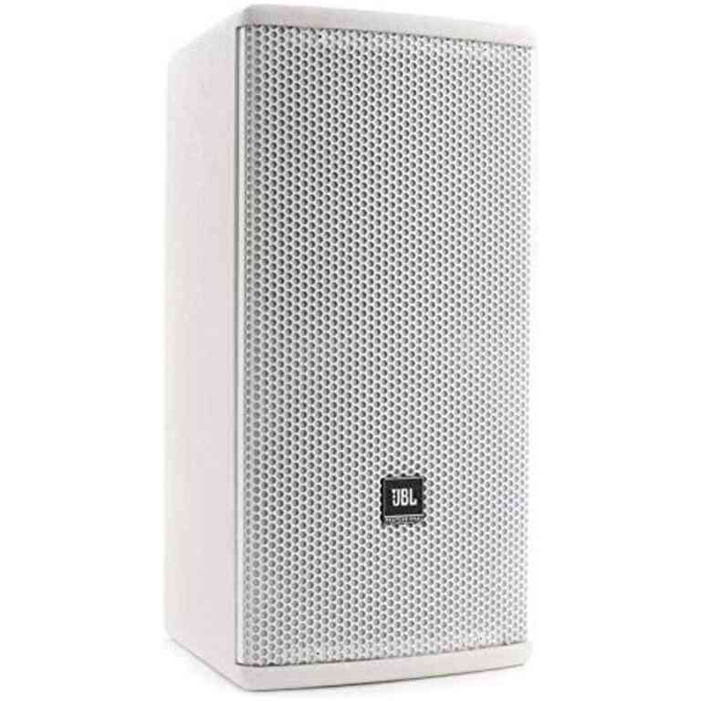 JBL AM7215/64-WH 15-inch 2-Way Loudspeaker with 60° x 40° Rotatable Horn - White