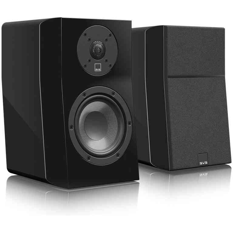 SVS Ultra Evolution Nano Bookshelf Speakers Pair - Piano Gloss Black