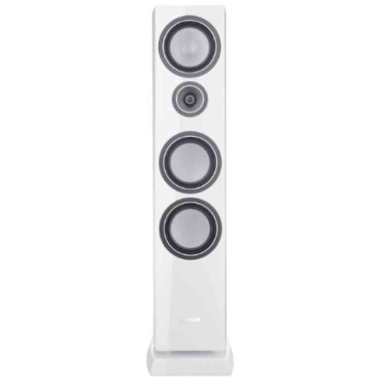 Canton Vento 80 Floorstanding Speakers Pair - White High-Gloss
