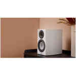 Canton Vento 20 Bookshelf Speakers Pair - White Hig-Gloss