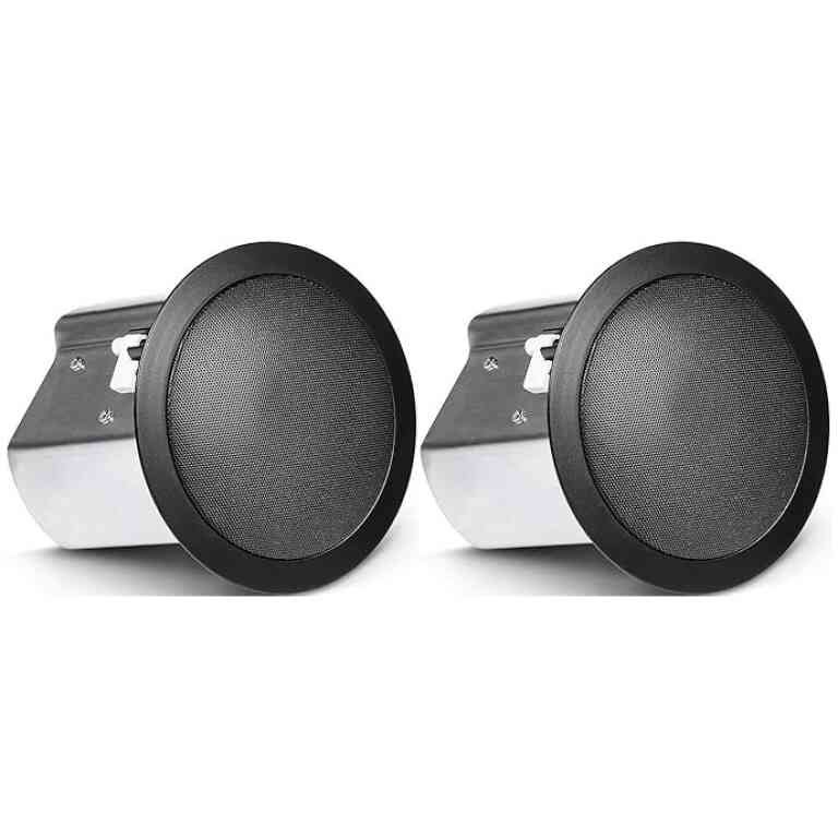 JBL Control 18C/T Two-Way 8-Inch Coaxial Ceiling Speaker -  Black