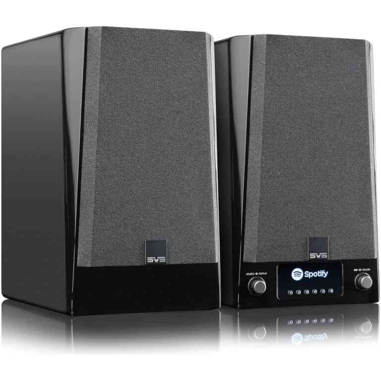 SVS Prime Wireless Pro Speakers Pair - Piano Gloss Black
