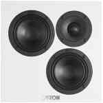 Canton Atelier OnWall 3 OnWall Loudspeaker - Black Semi-Gloss