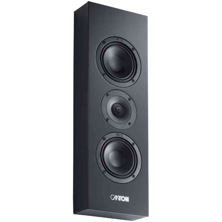 Canton Atelier OnWall 5 InWall- / OnWall Lautsprecher - Black Semi-Gloss