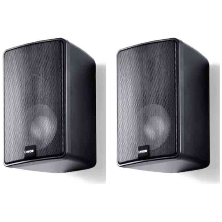 Canton Plus X.3 Mini Speaker Pair - Black