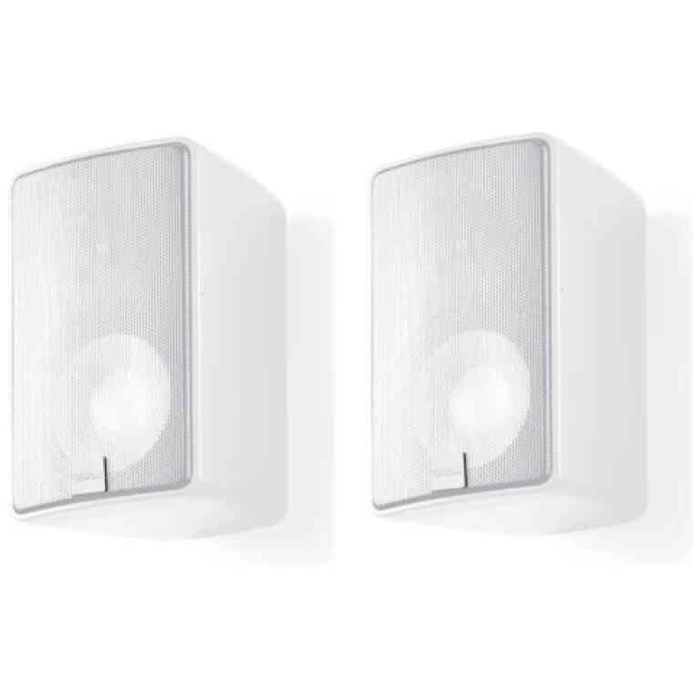 Canton Plus X.3 Mini Speaker Pair - White