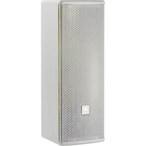 JBL AC28/95-WH Compact Dual 8-inch 2-way Loudspeaker with 90° x 60° Horn - White